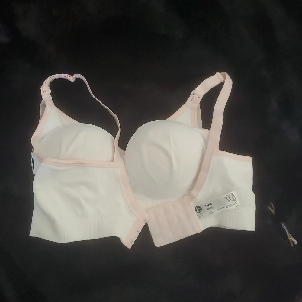 NWT BRAVADO DESIGNS MATERNITY BODY SILK SEAMLESS NURSING BRA ;SIZES: SMALL AND M - Picture 8 of 13